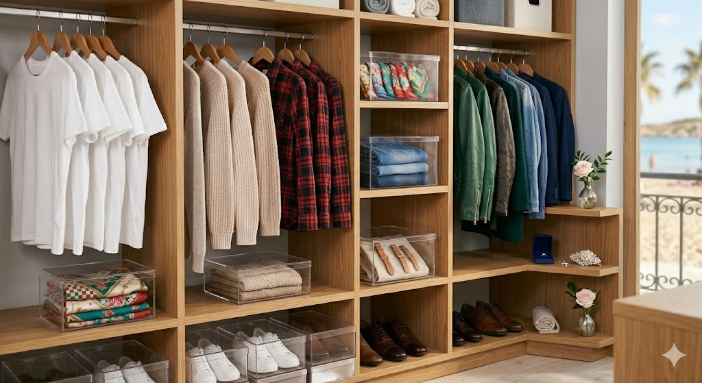 Vaatekaapin järjestys